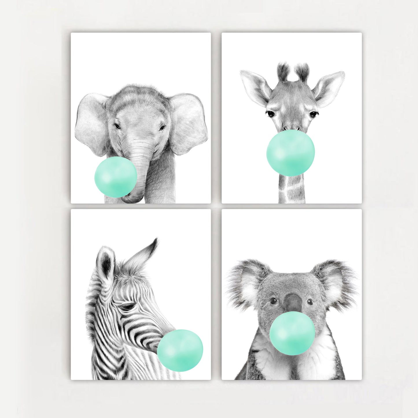 Animales Bubble Gum Menta