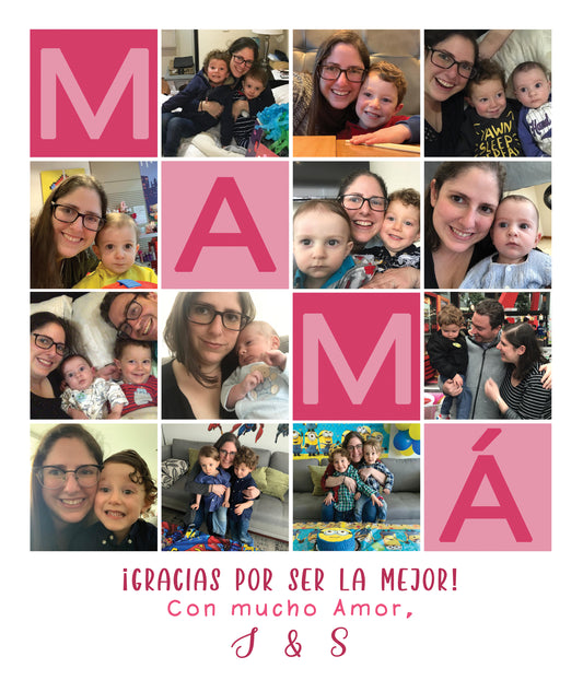 Mamá Cubos Collage