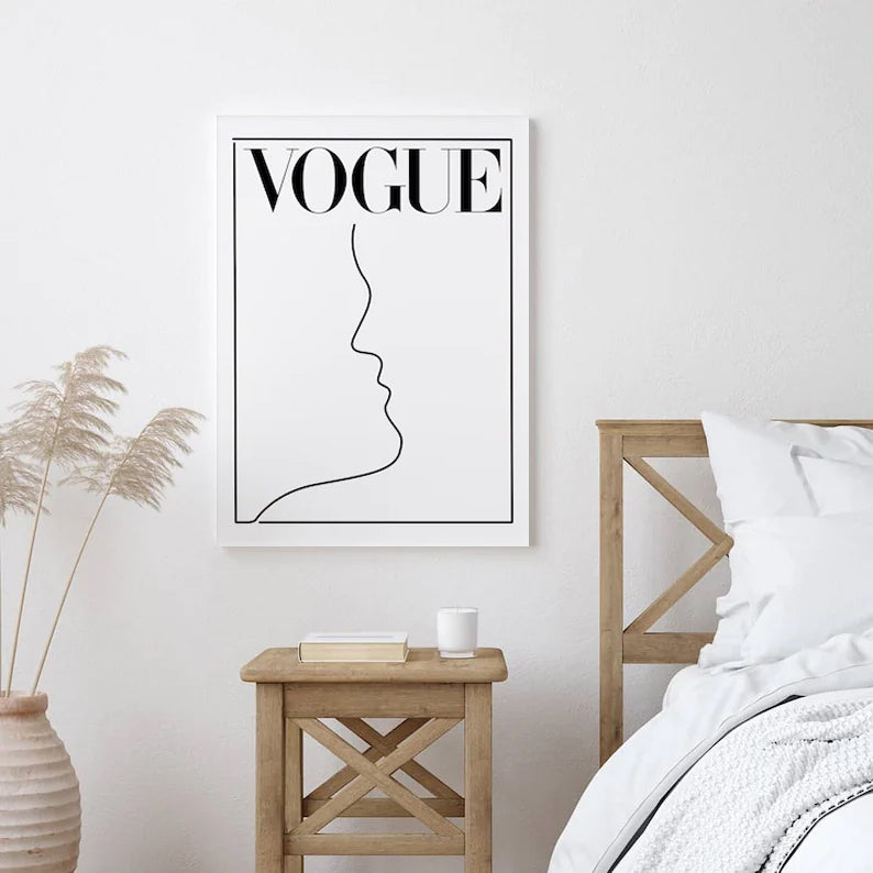 Vogue Line Art